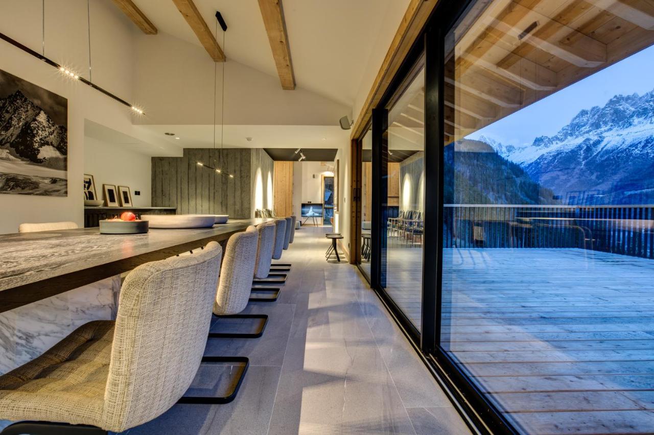 Le Chalet Mont Blanc Les Houches Exteriér fotografie
