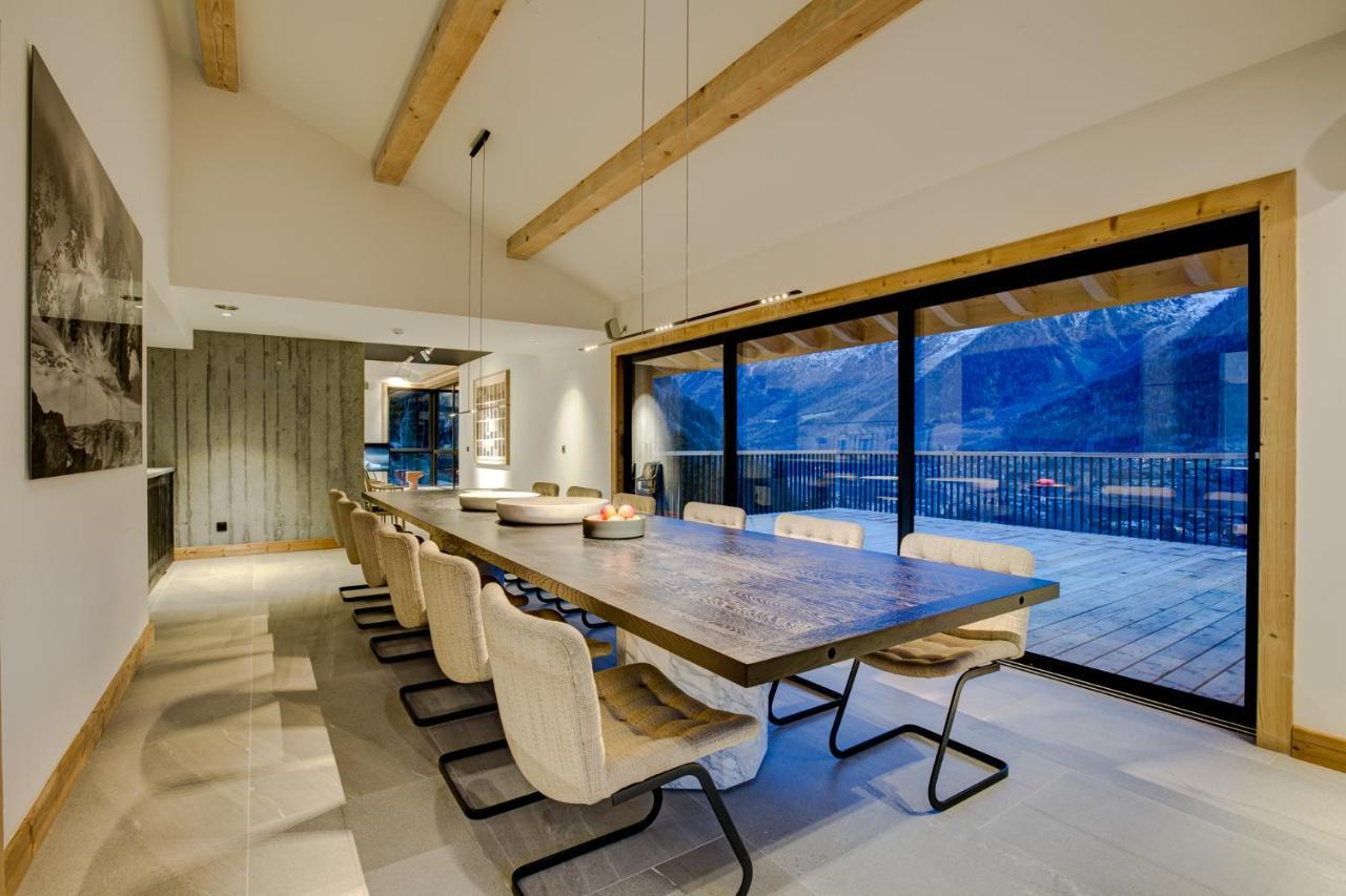 Le Chalet Mont Blanc Les Houches Exteriér fotografie