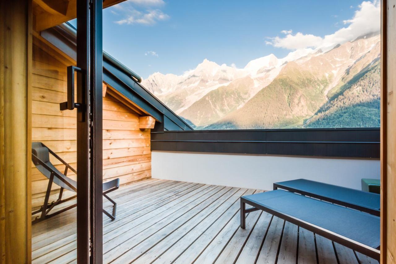 Le Chalet Mont Blanc Les Houches Exteriér fotografie