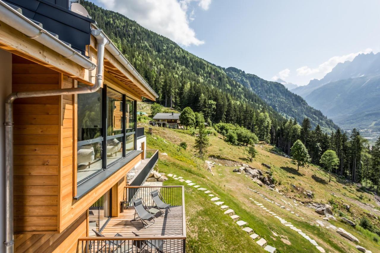 Le Chalet Mont Blanc Les Houches Exteriér fotografie