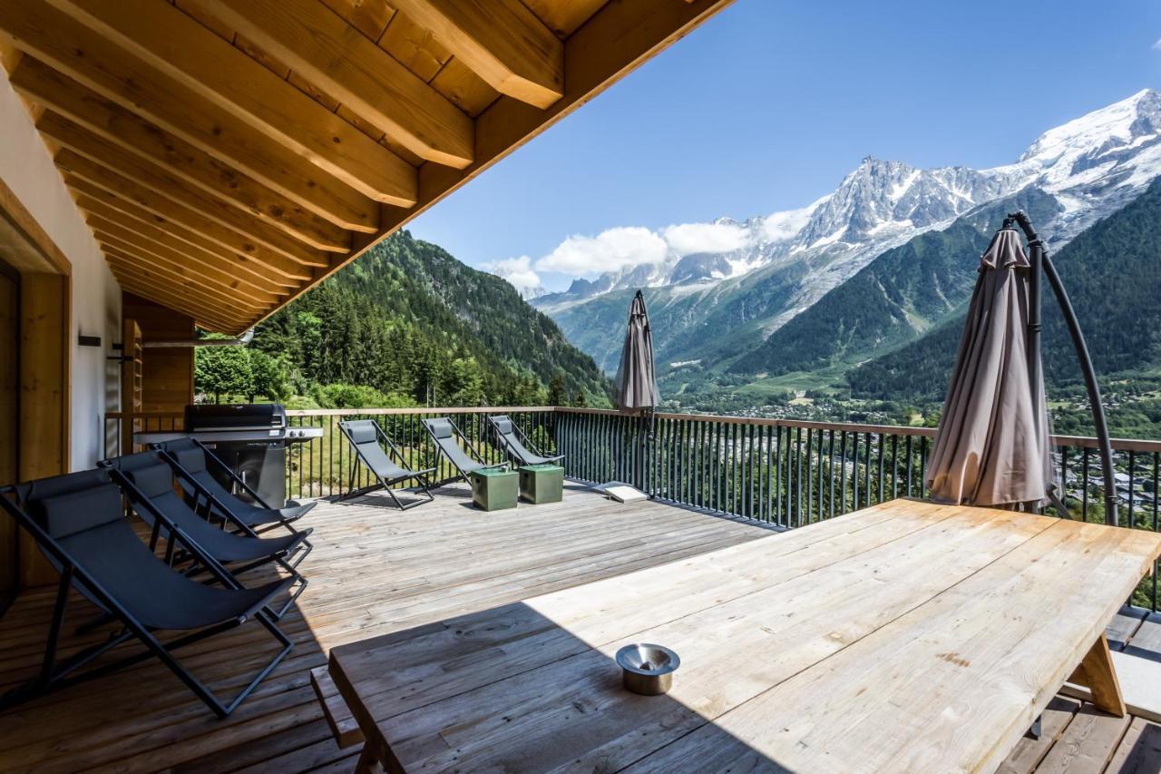 Le Chalet Mont Blanc Les Houches Exteriér fotografie