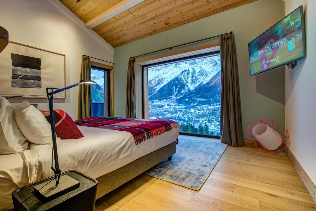 Le Chalet Mont Blanc Les Houches Exteriér fotografie