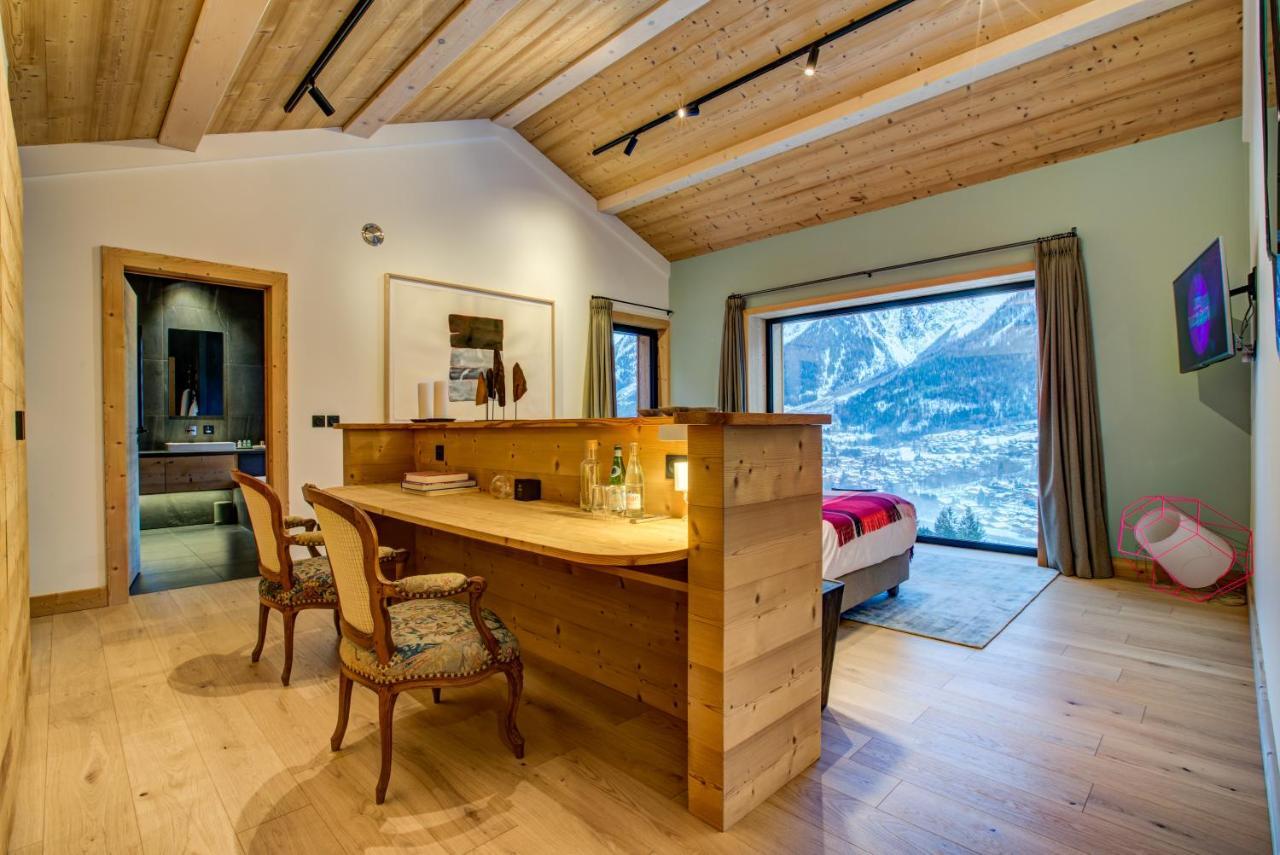 Le Chalet Mont Blanc Les Houches Exteriér fotografie